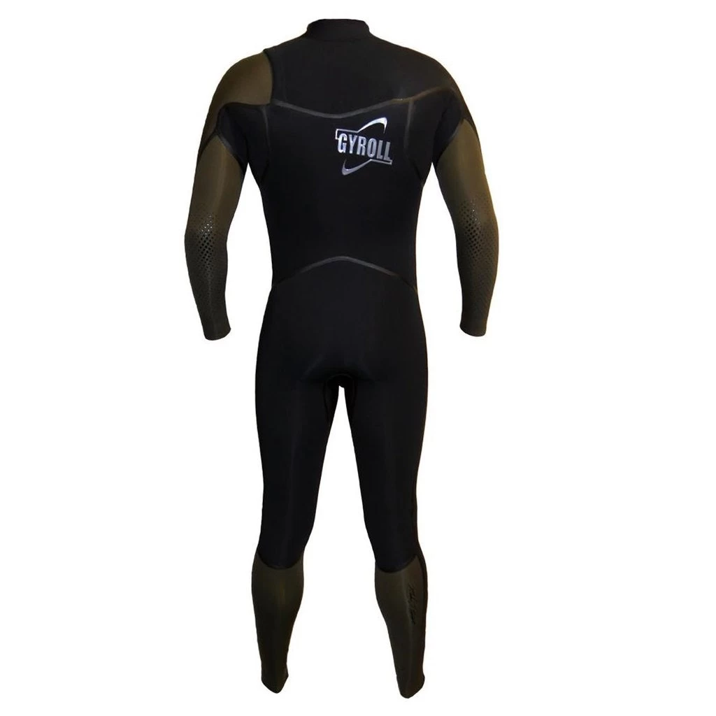 GYROLL - Combinaison 4/3mm Shield Front Zip - Black/Green 4 GYROLL - Combinaison 4/3mm Shield Front Zip - Black/Green – Image 2