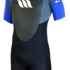 WEST - Combinaison Surf - Nitro Shorty 2/2mm Front Zip - Blue / Charcoal 2 WEST - Combinaison Surf - Nitro Shorty 2/2mm Front Zip - Blue / Charcoal -Board Sport Soldes 10837