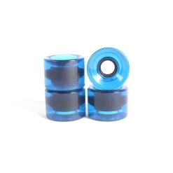 Roues Skateboard - YOCAHER 60x44mm 78a - Translucid Blue
