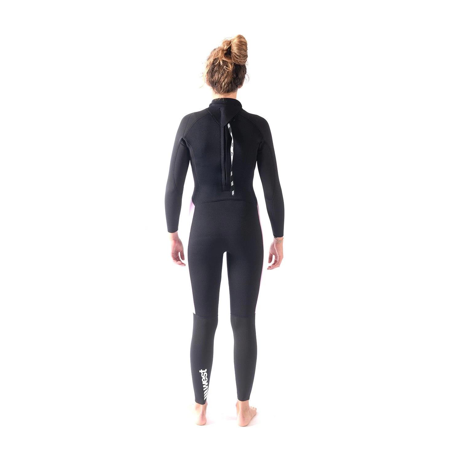 WEST - Combinaison Surf Femme - Enforcer Lady 3/2mm Back Zip - Black / Pink 5 WEST - Combinaison Surf Femme - Enforcer Lady 3/2mm Back Zip - Black / Pink – Image 3