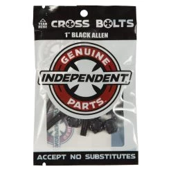 Independent - Pack De 8 Vis - Allen 1 Inch - Black