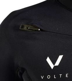 VOLTE - Supreme 5/4 Front Zip - Black -Board Sport Soldes 13022