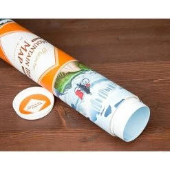 Awesome Maps - Poster Carte Du Monde - Mountain Bike Map -Board Sport Soldes 13108