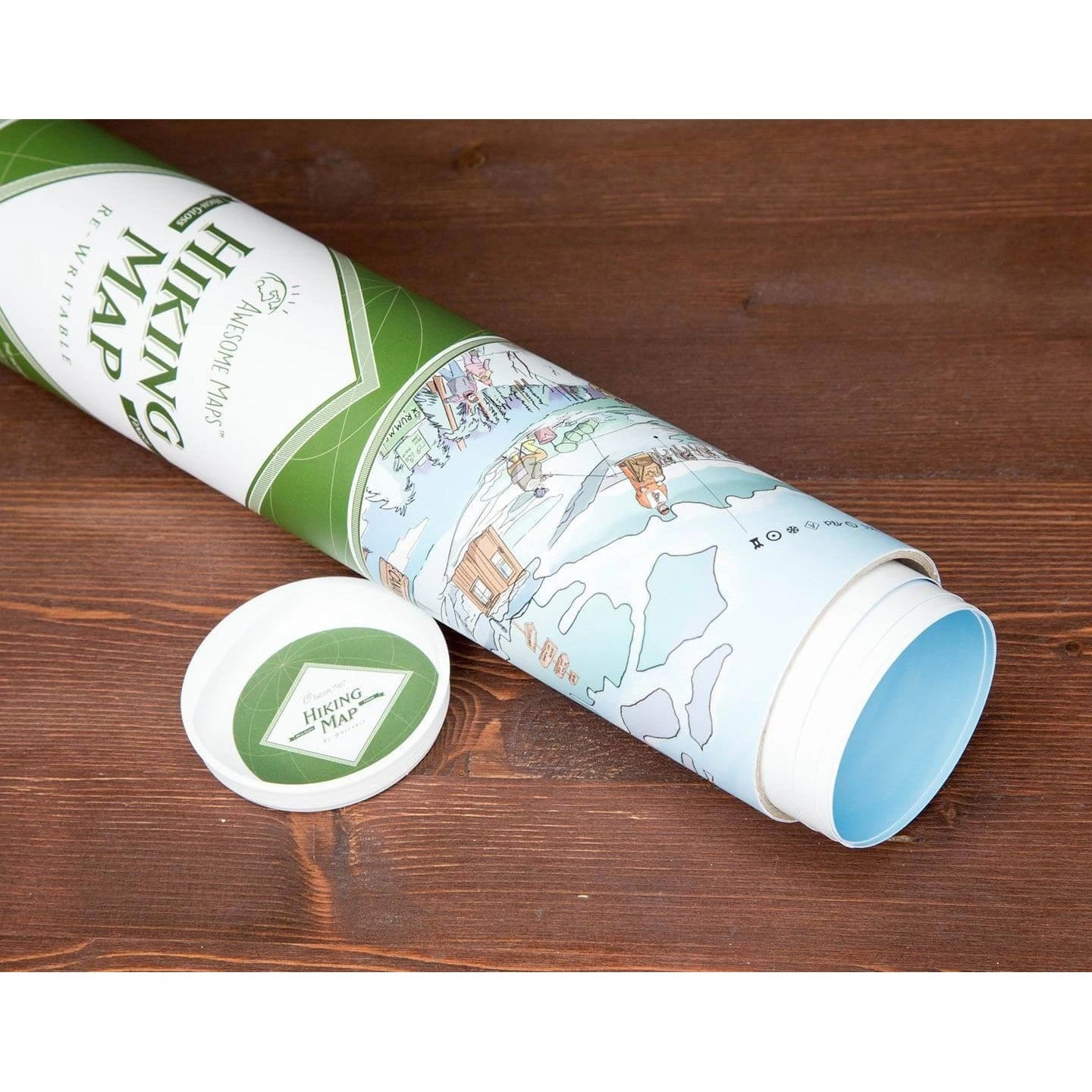 Awesome Maps - Poster Carte Du Monde Hiking Map Re-writable 9 Awesome Maps - Poster Carte Du Monde Hiking Map Re-writable – Image 7