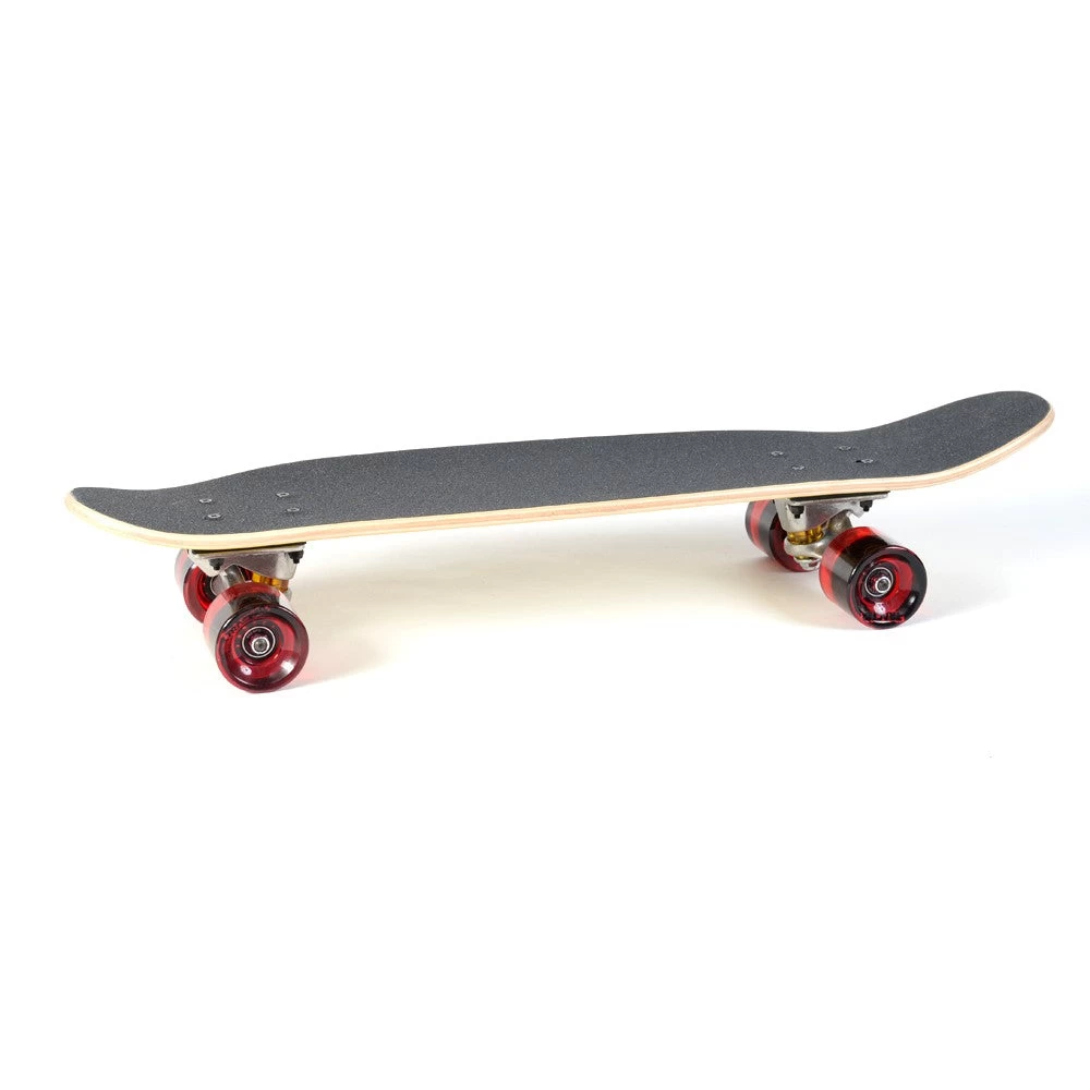 TRACKER Skateboard - Classic Small Wing Cruizer - Yellow 29' (73 Cm) - Red Wheels 4 TRACKER Skateboard - Classic Small Wing Cruizer - Yellow 29' (73 Cm) - Red Wheels – Image 2