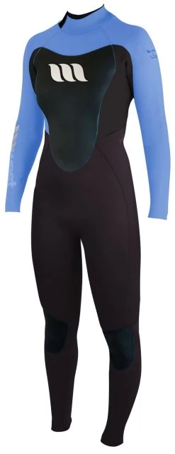 WEST - Combinaison Surf Femme - Nitro Lady Aqua Back Zip - 3/2mm