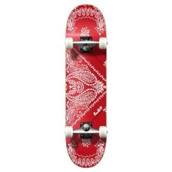 YOCAHER Bandana Red - Skateboard Street - Planche Complete