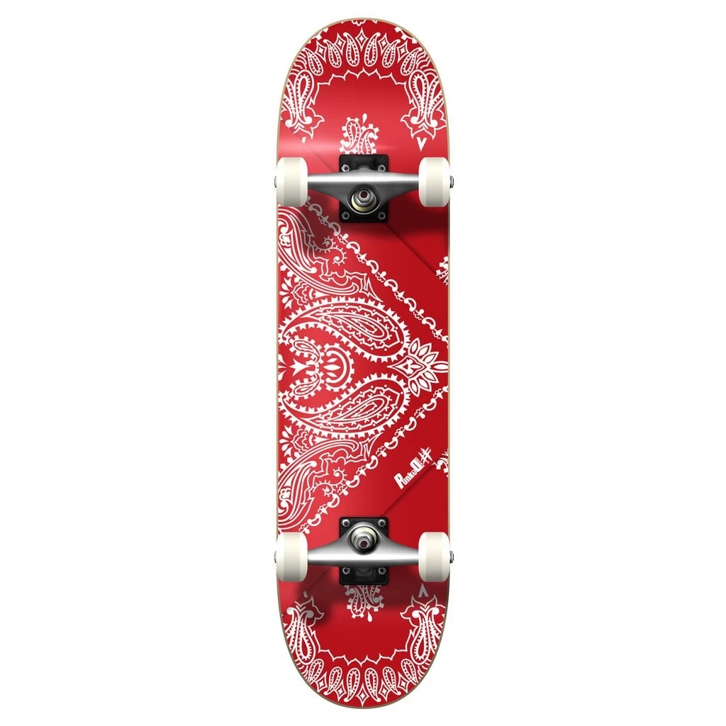 YOCAHER Bandana Red - Skateboard Street - Planche Complete 3 YOCAHER Bandana Red - Skateboard Street - Planche Complete
