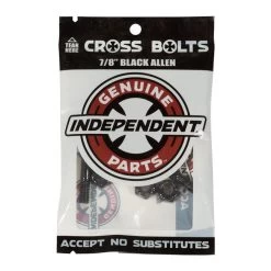 Independent - Pack De 8 Vis - Allen 0.875 Inch - Black