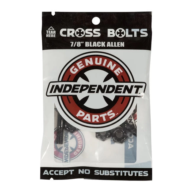 Independent - Pack De 8 Vis - Allen 0.875 Inch - Black 3 Independent - Pack De 8 Vis - Allen 0.875 Inch - Black