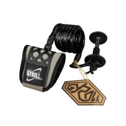 GYROLL - Leash Poignet Bodyboard Wrist Leash - Black