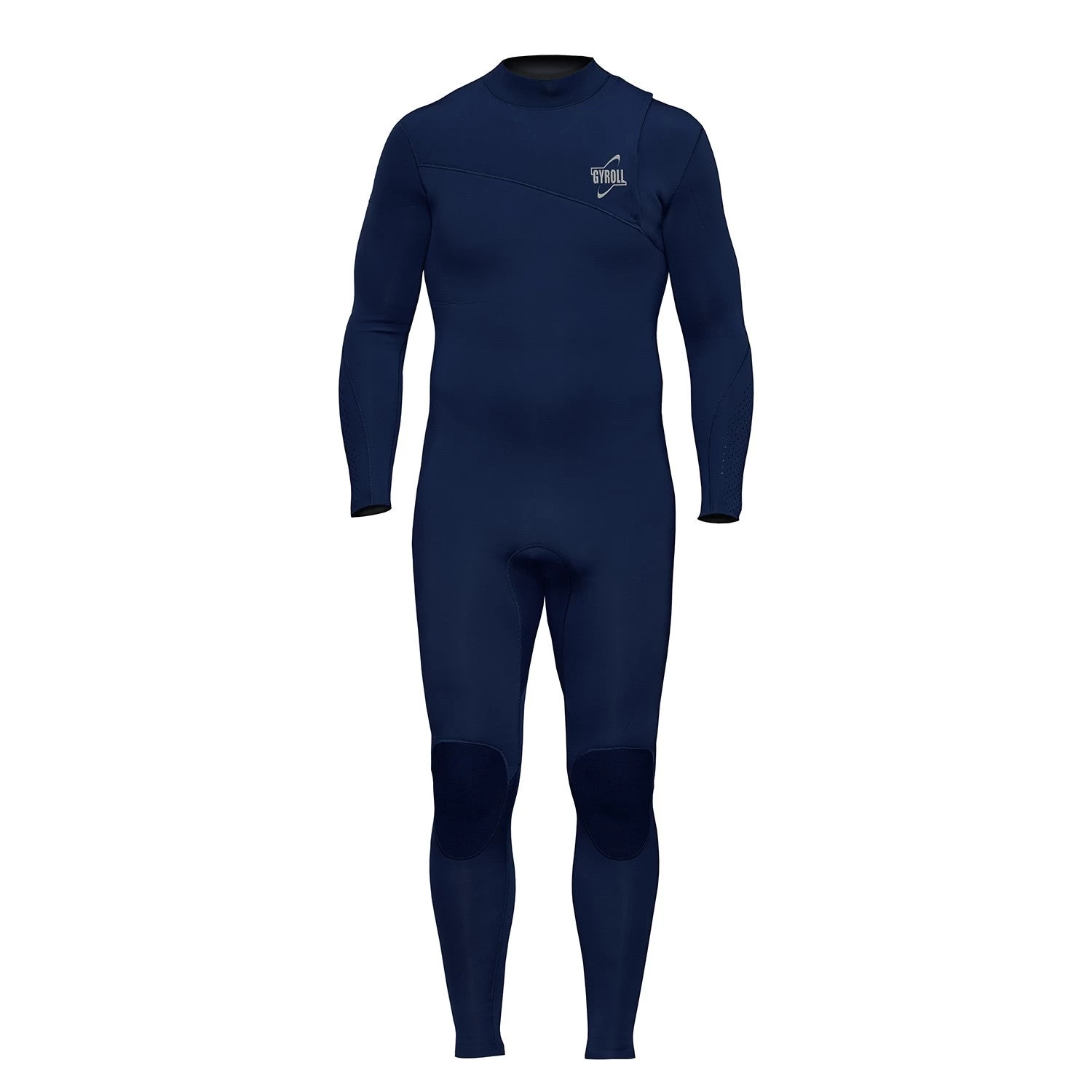 GYROLL - Primus 3/2mm Zipperless - Ink Blue / Silver 3 GYROLL - Primus 3/2mm Zipperless - Ink Blue / Silver