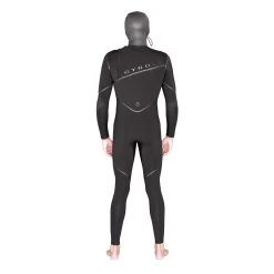 GYROLL Wetsuit - 5/4mm Shield Hooded Chest Zip - Black -Board Sport Soldes 15906