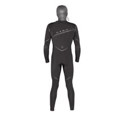 GYROLL Wetsuit - 5/4mm Shield Hooded Chest Zip - Black -Board Sport Soldes 15911