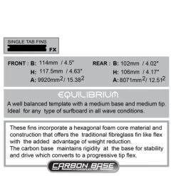 SCARFINI FX3 - Equilibrium - Quad Carbon Taille L - Futures 7 SCARFINI FX3 - Equilibrium - Quad Carbon Taille L - Futures -Board Sport Soldes 16071