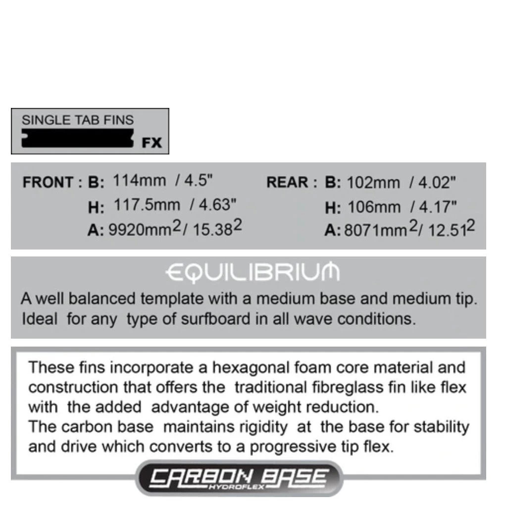 SCARFINI FX3 - Equilibrium - Quad Carbon Taille L - Futures 5 SCARFINI FX3 - Equilibrium - Quad Carbon Taille L - Futures – Image 3