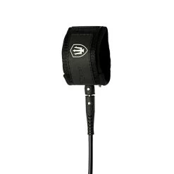 FK SURF - Superior Surf Leash - 8 Pieds - Black / White