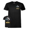 Bones Tshirt - Skeleton Tee - Black -Board Sport Soldes 16331