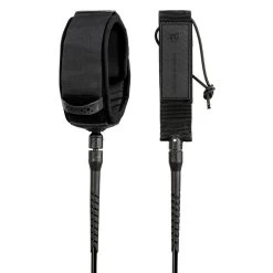 CREATURES - Reliance Longboard Leash 10 Genou - Black / Black