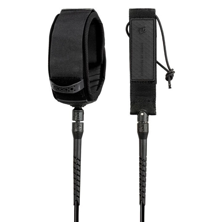 CREATURES - Reliance Longboard Leash 10 Genou - Black / Black 3 CREATURES - Reliance Longboard Leash 10 Genou - Black / Black