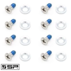 SP - Mounting Pack - 8x Vis 14MM / Rondelles Pour Fixation Snowboard