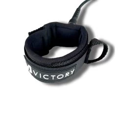 VICTORY - Surf Leash Regular 6' - Mat Black -Board Sport Soldes 16635