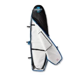 BALIN - Housse De Voyage 1-3 Planches - Coffin Triple Wheeler 10mm - Black / Blue