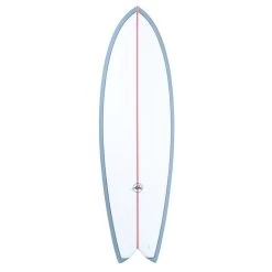 Aloha Surfboards - Keel Twin PU PVCP Blue - 5'9 - Futures