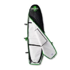 BALIN - Housse De Voyage 1-3 Planches - Coffin Triple Wheeler 10mm - Black / Green