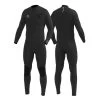 VISSLA - 7SEAS Fullsuit - 4/3MM - Black -Board Sport Soldes 17927