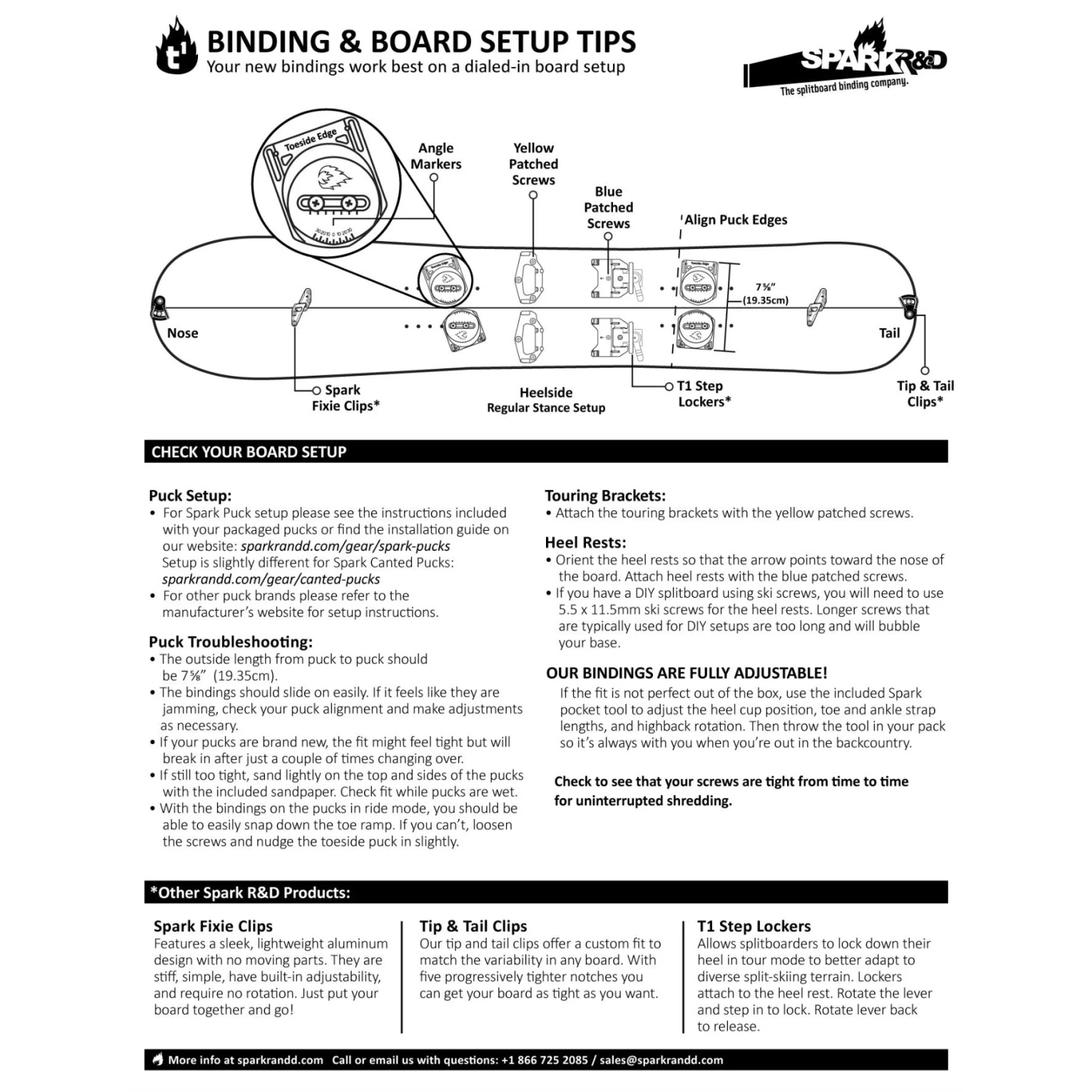 Spark - Surge ST Split Bindings 2023 - Blue 6 Spark - Surge ST Split Bindings 2023 - Blue – Image 4