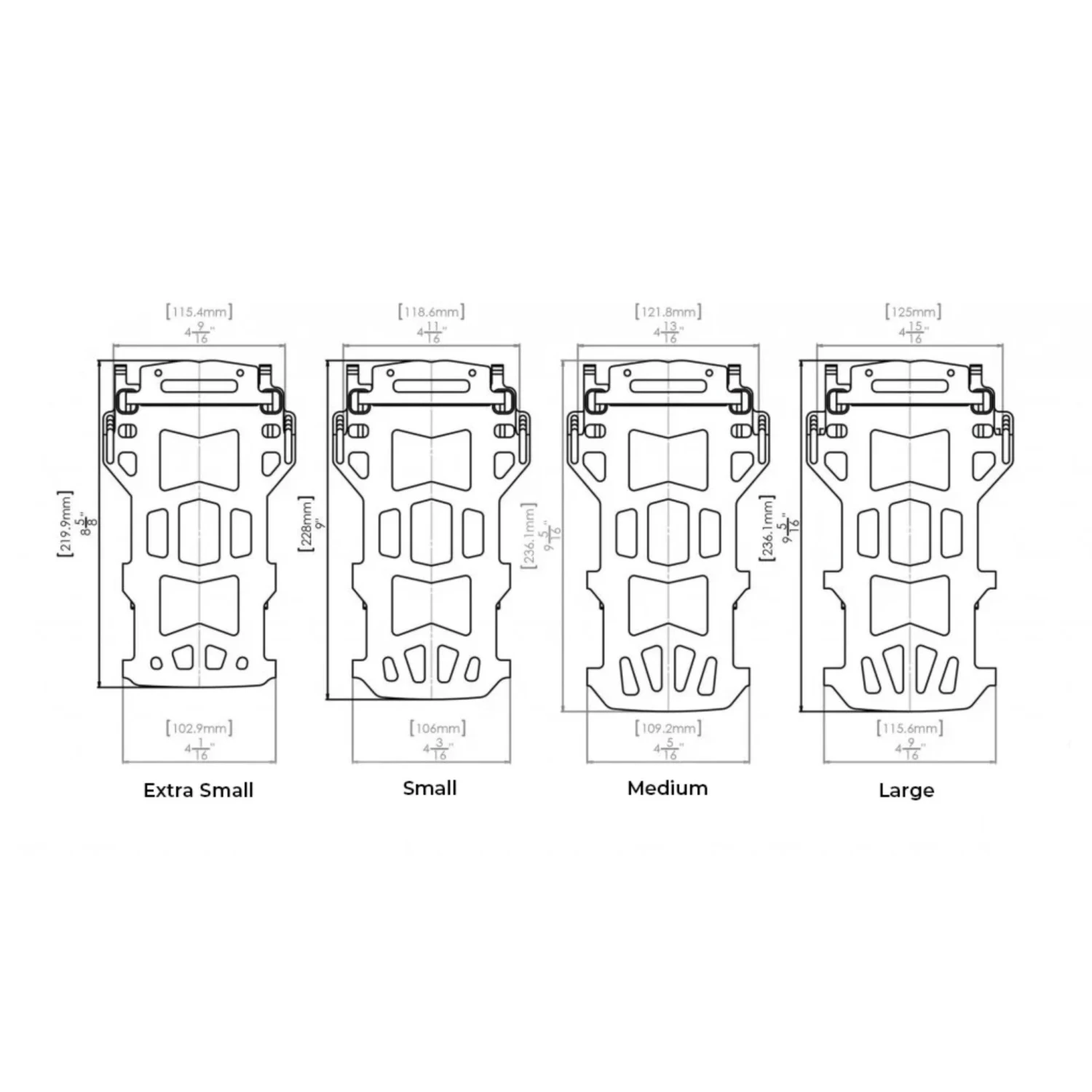 Spark - Surge ST Split Bindings 2023 - Red 5 Spark - Surge ST Split Bindings 2023 - Red – Image 3