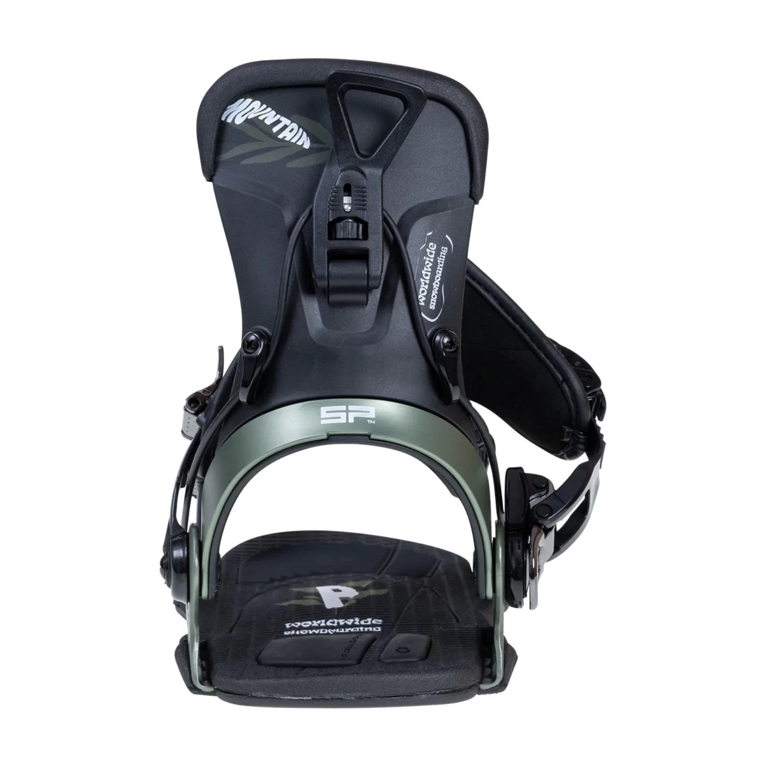 SP BINDINGS - Fixations Snowboard Mountain 2024 (Multi Entry) - Olive 4 SP BINDINGS - Fixations Snowboard Mountain 2024 (Multi Entry) - Olive – Image 2