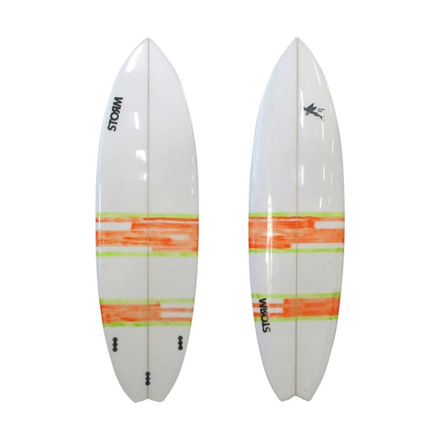 STORM Surfboard - Swallow Tail - 6'2 - Flying Fishing 3 STORM Surfboard - Swallow Tail - 6'2 - Flying Fishing