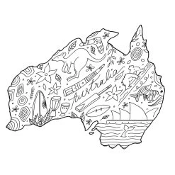 Awesome Maps - Poster Carte Du Monde à Colorier 9 Awesome Maps - Poster Carte Du Monde à Colorier -Board Sport Soldes 18836