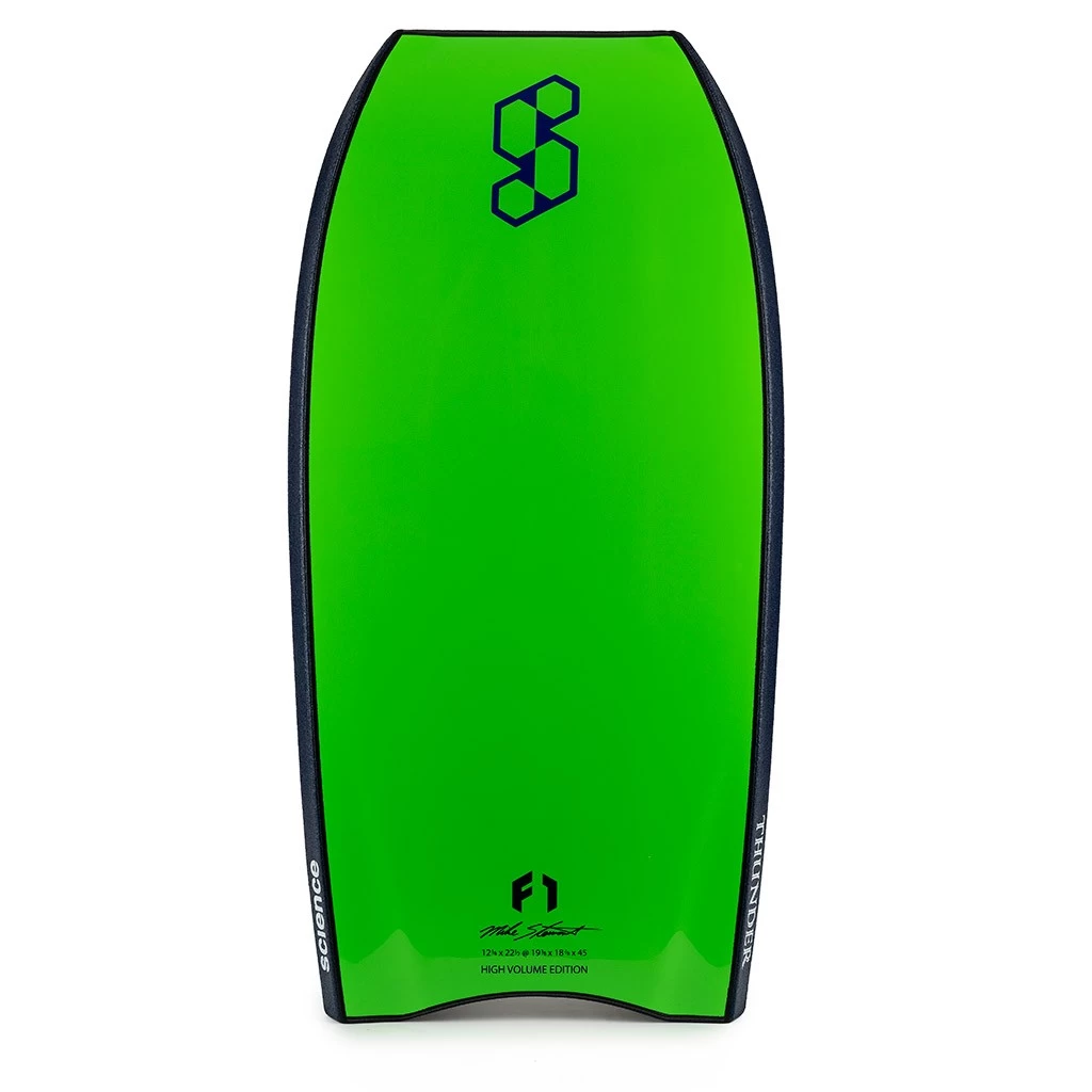 Science Bodyboard - Thunder XL 3x Stringers PP - Midnight Blue / Bright Green 4 Science Bodyboard - Thunder XL 3x Stringers PP - Midnight Blue / Bright Green – Image 2