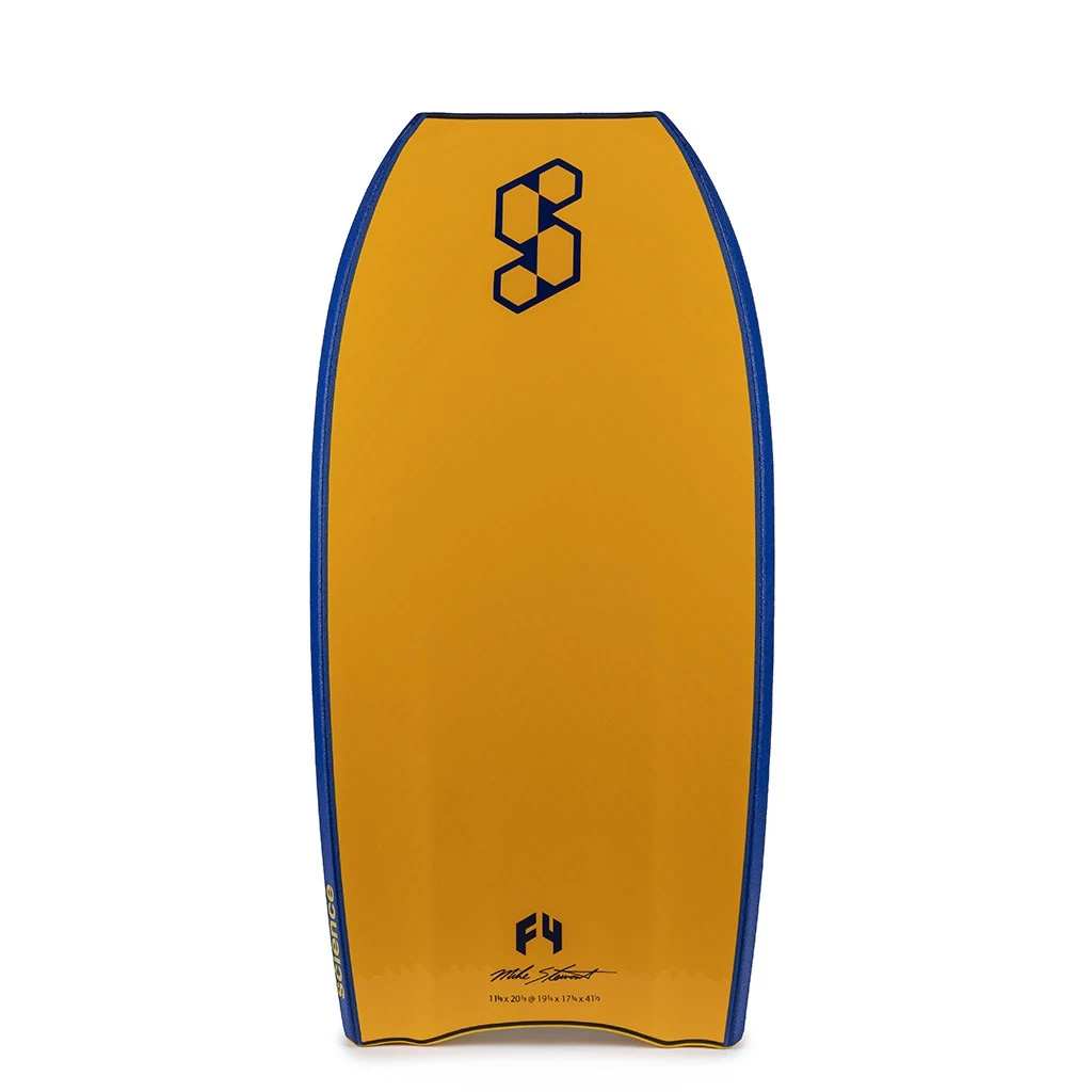 Science Bodyboard - Tanner LTD PP Tri Quad F4 - Dark Blue / Tangerine 4 Science Bodyboard - Tanner LTD PP Tri Quad F4 - Dark Blue / Tangerine – Image 2