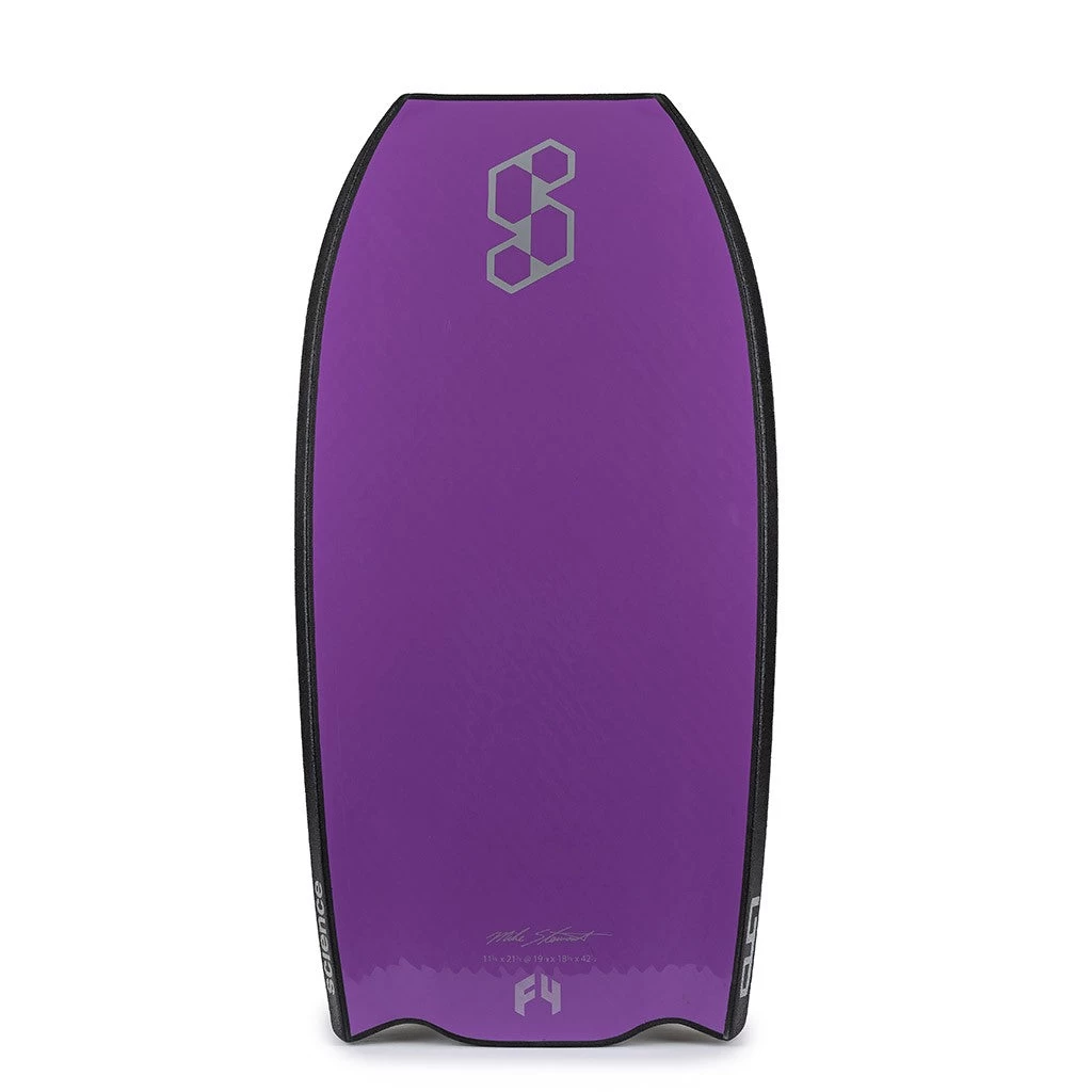 Science Bodyboard - Style LTD Flat Bat F4 PP - Black / Violet Jade 4 Science Bodyboard - Style LTD Flat Bat F4 PP - Black / Violet Jade – Image 2