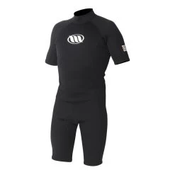 WEST - Combinaison Surf - Backzip 2/2mm Springsuit - Black