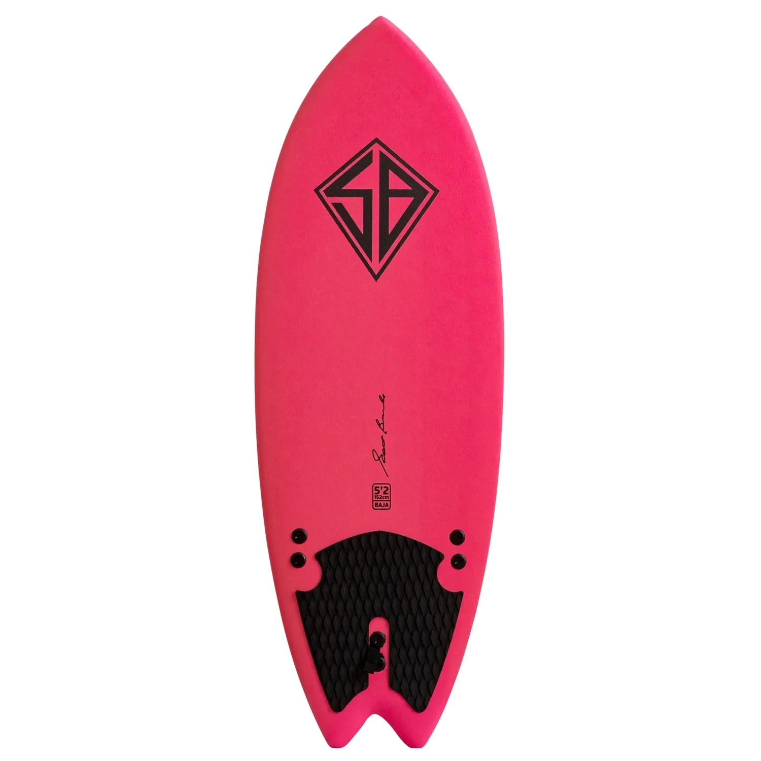 CBC - Planche De Surf En Mousse - Softboard - 5'2 Baja Fish - Pink / Rainbow Slick 3 CBC - Planche De Surf En Mousse - Softboard - 5'2 Baja Fish - Pink / Rainbow Slick