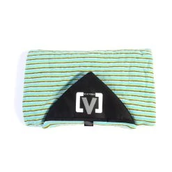 VICTORY - Housse Chaussette Surf - Retro / Fish / Hybride - 6'3 - Green / Brown