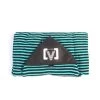VICTORY - Housse Chaussette Surf - Retro / Fish / Hybrid - 5'8 - Black / Green