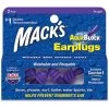 MACK'S EARPLUGS - Aqua Block - Purple - 2 Paires 2 MACK'S EARPLUGS - Aqua Block - Purple - 2 Paires -Board Sport Soldes 20010