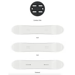 UNION BINDING CO - Force Classic - White -Board Sport Soldes 20264