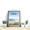AWESOME MAPS - Poster - Domburg -Board Sport Soldes 20456