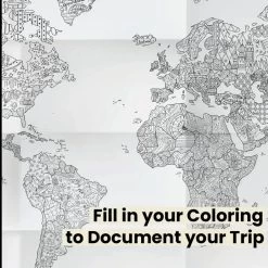 AWESOME MAPS - Travel Journal "Green Map" -Board Sport Soldes 20459