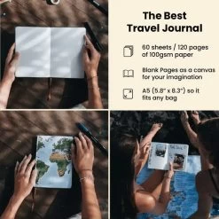 AWESOME MAPS - Travel Journal "Green Map" -Board Sport Soldes 20460