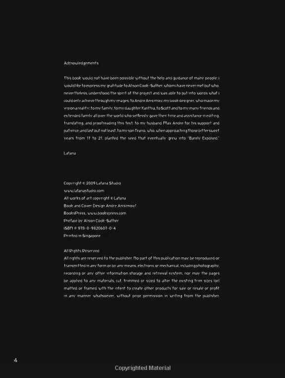 Livre De LATANA: Barely Exposed - How Do You See The World? 6 Livre De LATANA: Barely Exposed - How Do You See The World? – Image 4