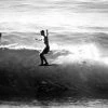 Photographie Surf Vintage JOHN SEVERSON 'Hang Ten' -Board Sport Soldes 2254