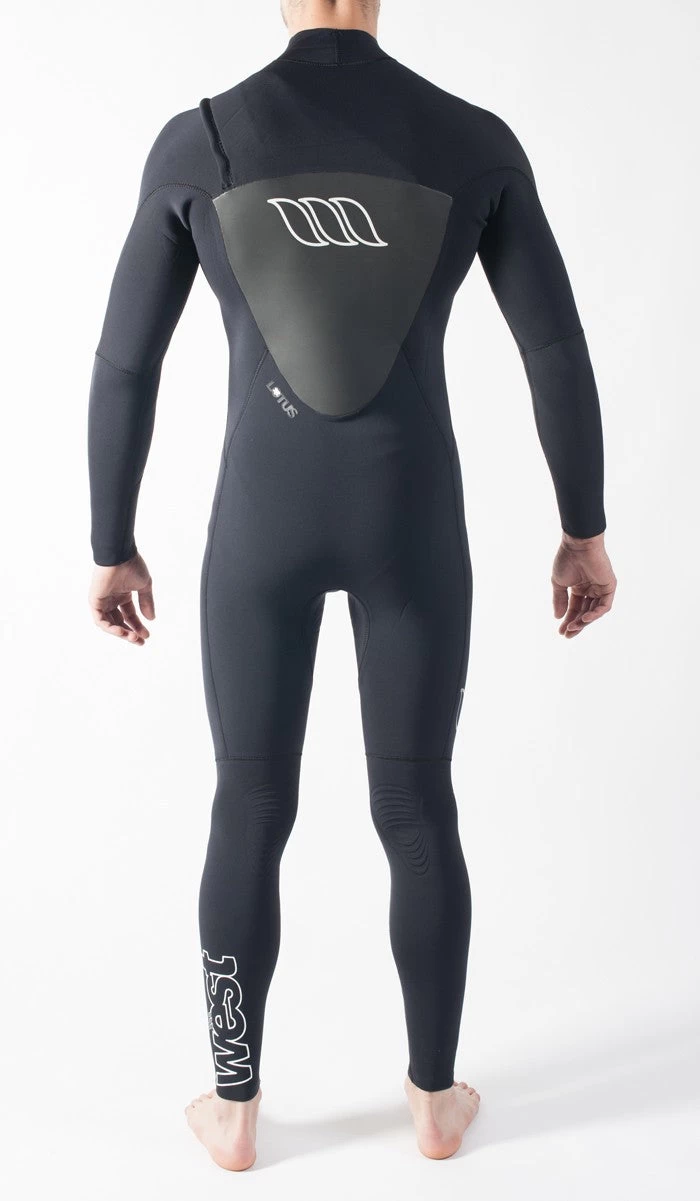 WEST - Combinaison Surf - Lotus 3/2 Front Zip - Black 5 WEST - Combinaison Surf - Lotus 3/2 Front Zip - Black – Image 3